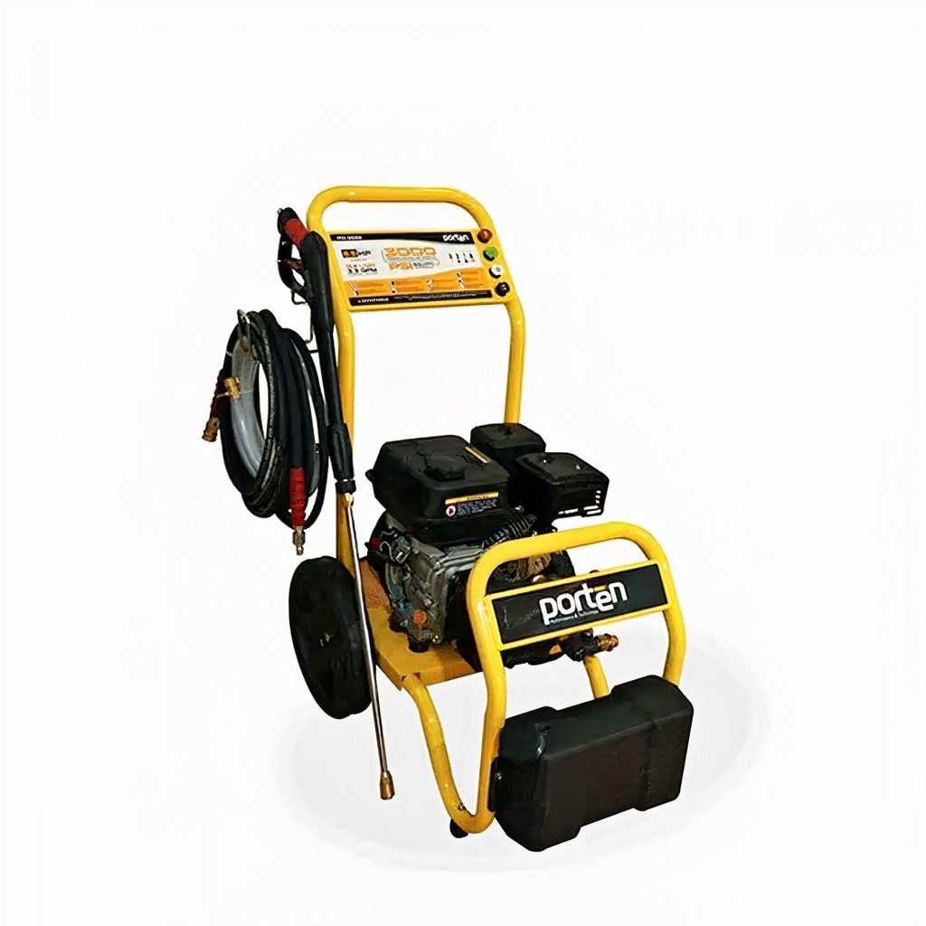 HIDROLAVADORA A GASOLINA INDUSTRIAL 5.5 HP 3000 PSI 10 L/M PORTEN