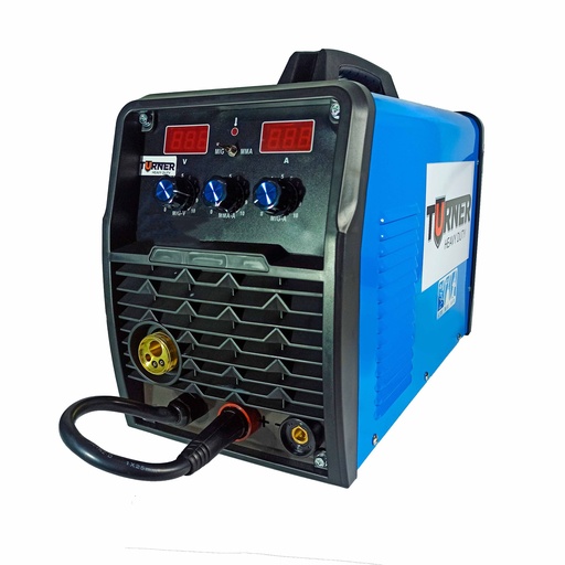 [FE080205MTR24AP] SOLDADORA 110/220V 240AMP MMA/TIG/MIG TURNER R24